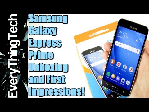 Samsung Galaxy Express Prime Unboxing and First Impressions!