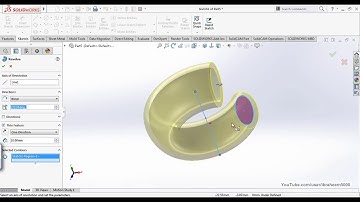 SolidWorks Tutorials | Basics | 3- Revolved Boss/Base