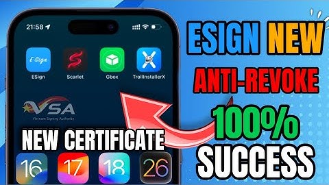 CÁCH CÀI ĐẶT ESIGN MỚI NHẤT 2025 | FIX LỖI XÁC MINH ỨNG DỤNG VÀ HỖ TRỢ MỌI PHIÊN BẢN IOS MỚI NHẤT