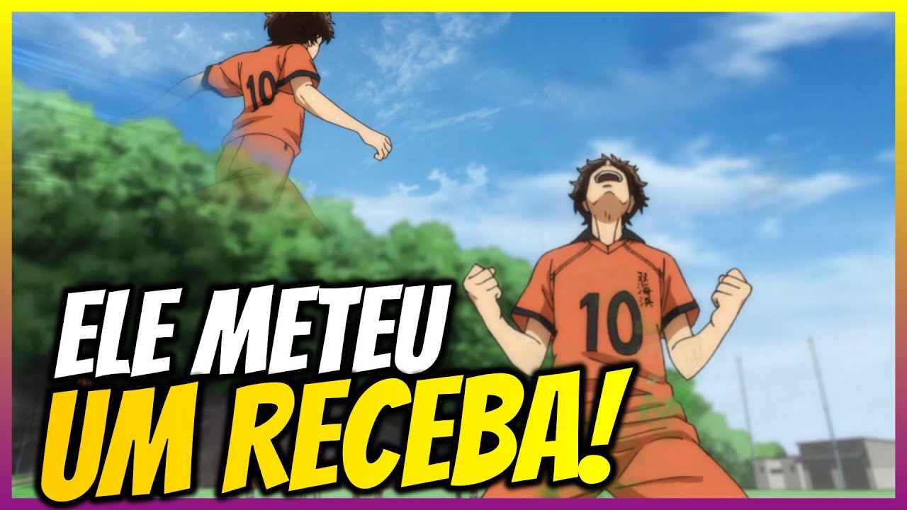 AO ASHI É O ANIME DEFINITIVO PRA QUEM AMA FUTEBOL!! - Primeiras Impressões  de Ao Ashi Episódio 1 