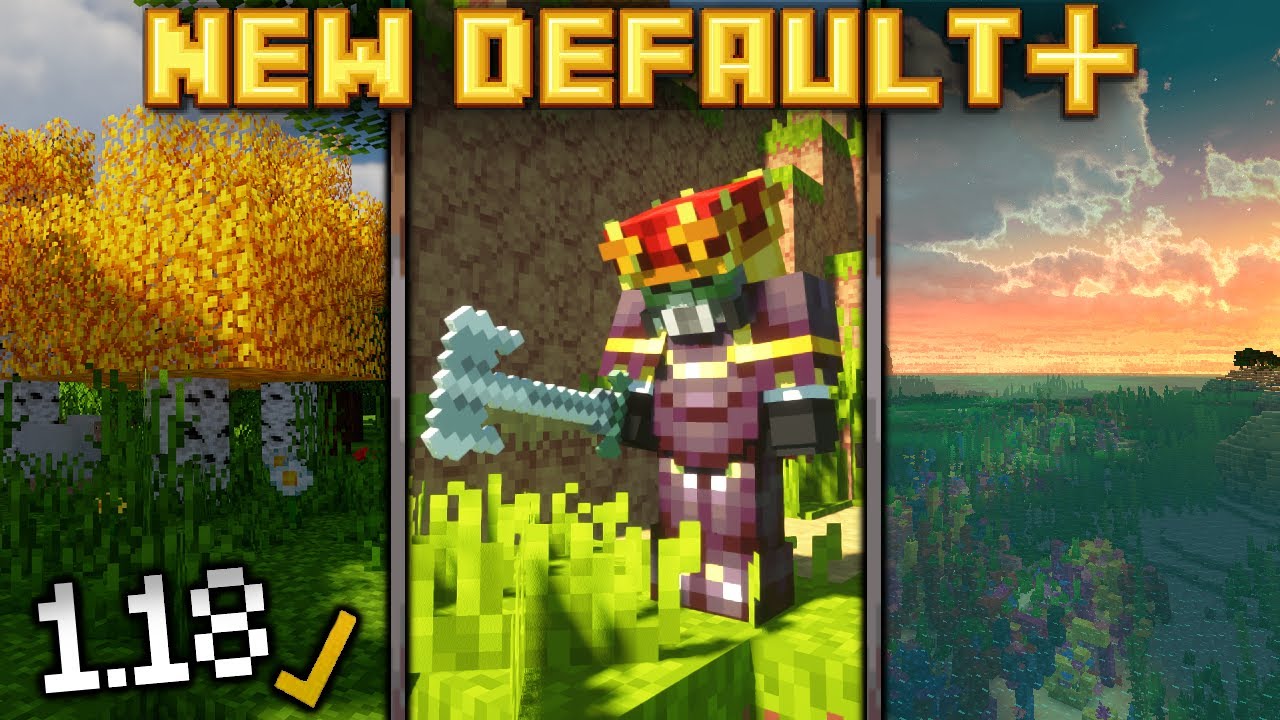 Default+ (DefaultEx) Resource Pack 1.19 / 1.18