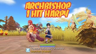 Ragnarok Mobile Archbishop 1 hit harpy (magnus build farm)