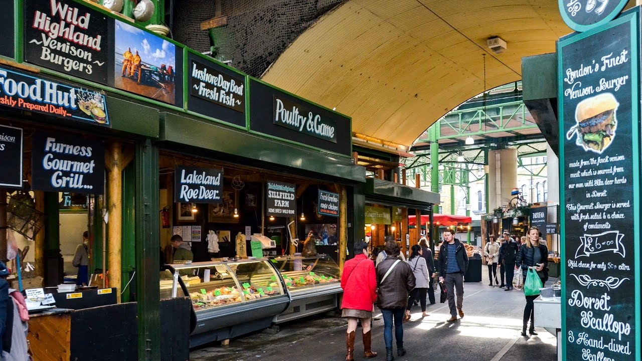 London's Borough Market-The UK's renowned food and street market