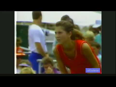 FULL VERSION Seles vs Evert 1989 Virginia Slims of Houston