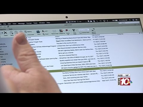 RIT on TV: Lecturer on How to Handle Email Spam