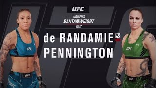 Germaine De Randamie Vs Raquel Pennington Ufc