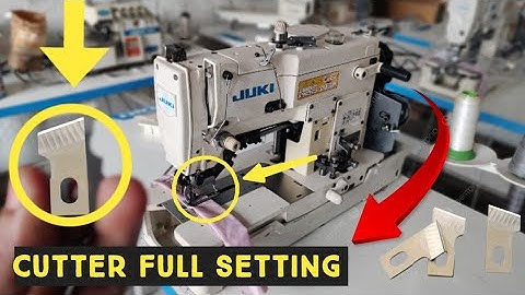 How To Juki Kaj Machine Cutter Missing Problem | Solution