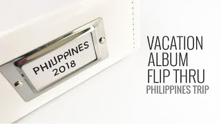Vacation Album Flip Through | Philippines 2018