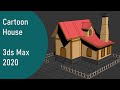 Modeling Cartoon House - 3ds max tutorial