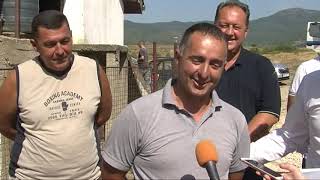 RTV Vranje- Gradonačelnik i put u Dapčevcu 02. septembar 2019.
