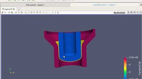 Code Aster Deep Drawing Example