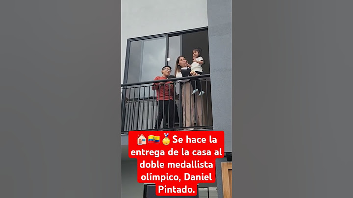 🏠🇪🇨🥇Se hace la entrega de la casa al doble medallista olímpico, Daniel Pintado.