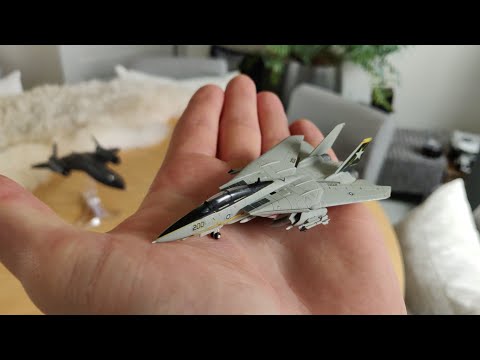 Amazing F14 A Tomcat Diecast model 1/200 scale Herpa Wings‼️🤩 Incredible detail!!