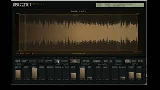 Specimen. Audio Dissection Sampler VST.