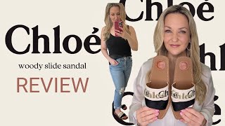 Chloe Woody Flat Sandals Unboxing & Review 