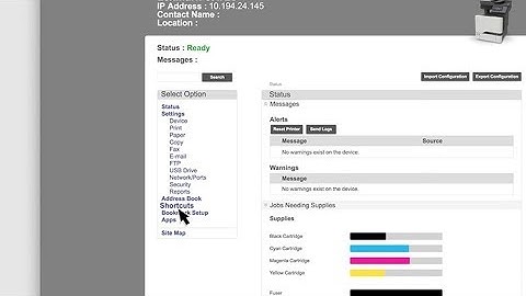 Lexmark Print and Scan—Shortcuts for 4.3-, 7-, and 10-inch panel printer models
