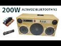Altavoz Bluetooth DIY, Mini Subwoofer de 4 Pulgadas