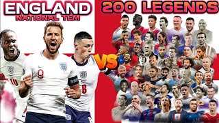 ENGLAND National Team 🆚️ 2️⃣0️⃣0️⃣ Legends⚽️