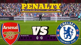 Penalty Arsenal VS Chelsea | 2024 | Efootball | FIFA | FC24 | PES | of Gameplay