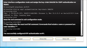 OSPF Authentication SHA256