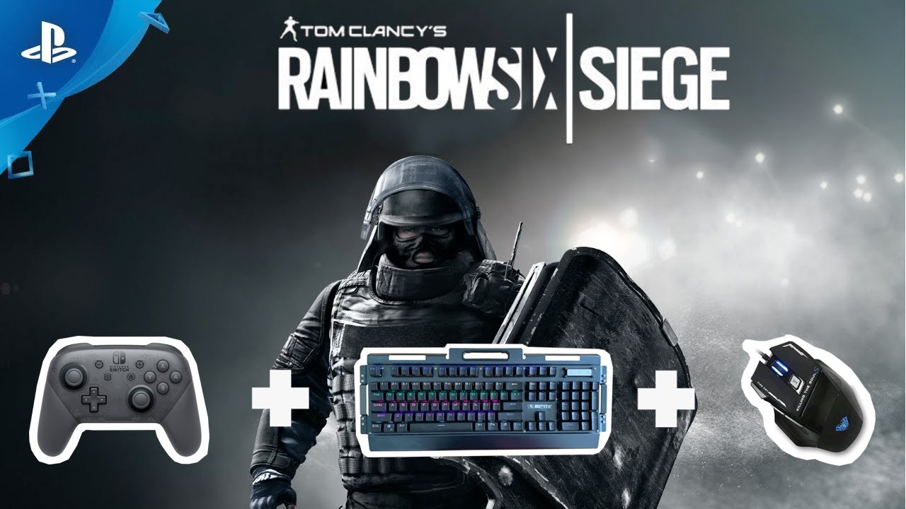 How to Use Keyboard & Mouse/ Nintendo Controller to Play "Rainbow Six on PS4 -