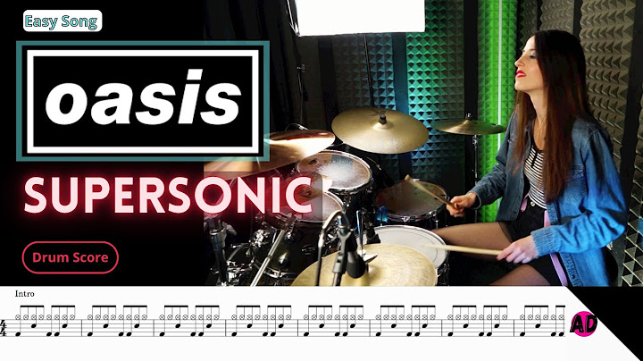Supersonic Drums version - Drums performance video thumbnail
