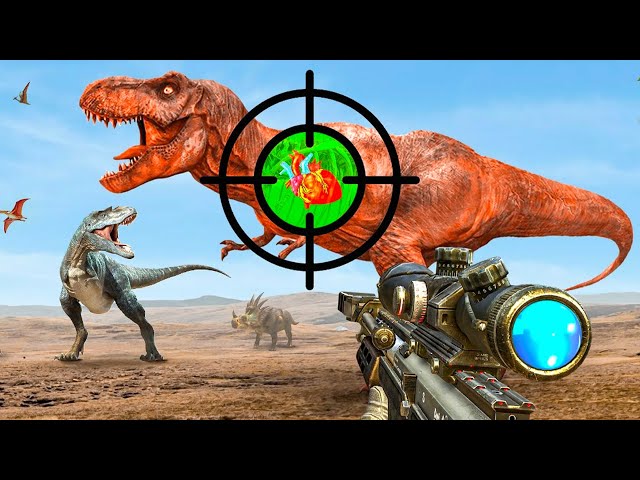 Dinosaur Hunter 3D Game. Dinosaur Hunt wild animal shoot in…, by adventure  sol