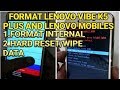 Lenovo Vibe K5 Format | Hard Reset and Remove Pattern Lock