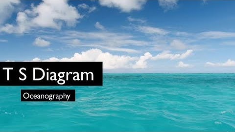 T S Diagram | Oceanography | Temperature & Salinity | Geography