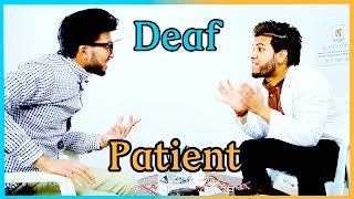 Desi Deaf Patient At The Doctors Office