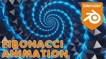 FIBONACCI ANIMATION ( BLENDER 3 )