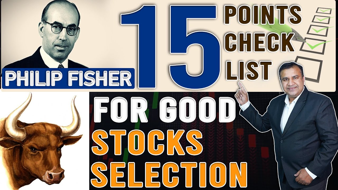 Philip Fisher's 15 Points Check List For Good Stocks 🤑 Selection - YouTube