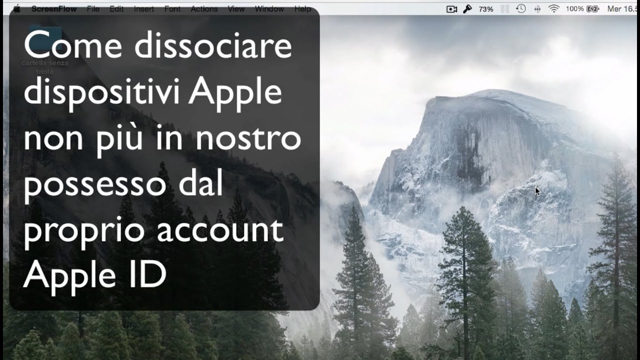 Dissociare vecchio dispositivo Apple da Apple ID - YouTube