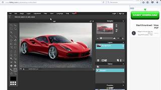 اضافة  تاثيرات احترافية على الصور - فوتوشوب اون لاين photoshop online