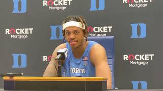 Armando Bacot Post-Duke Press Conference