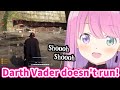 Luna doesn't want Darth Vader to run 【Hololive】