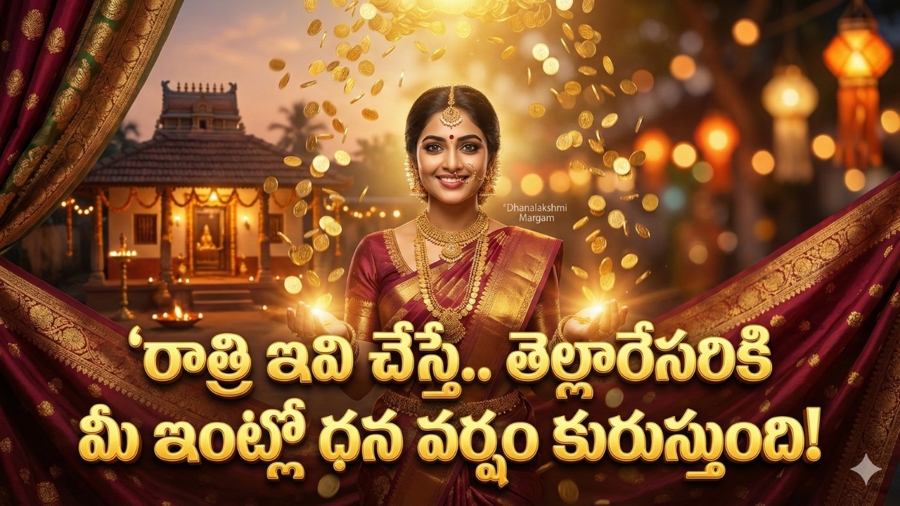 రాత్రి ఈ తప్పు చేస్తే లక్ష్మీదేవి ఇల్లు వదిలిపోతుంది! వెంటనే ఇది మార్చుకోండి.