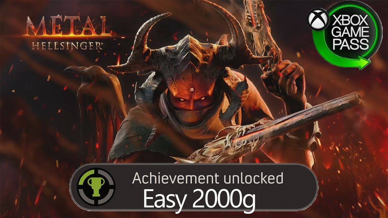 Easy 2000 Gamerscore Achievement Guide Metal: Hellsinger (Gamepass) Xbox  series, xbox one and PC 