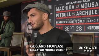 Gegard Mousasi - Bellator 228 Media Day Interview