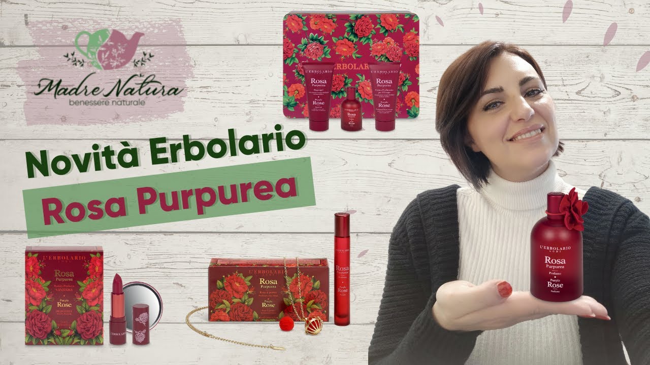 Novità Erbolario 2021 - Rosa Purpurea