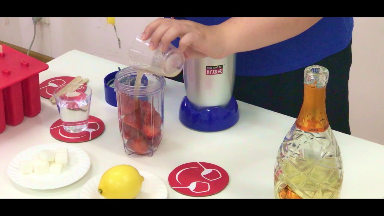 How to make Popsicle with Wine