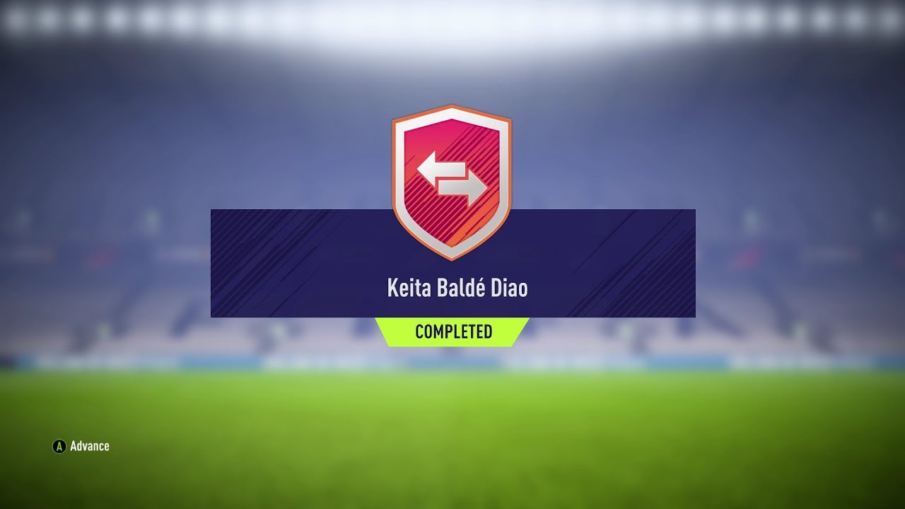 FIFA 18 - OTW KEITA BALDE DIAO SBC (COMPLETED) + PACK OPENING! - FIFA 18 ULTIMATE TEAM