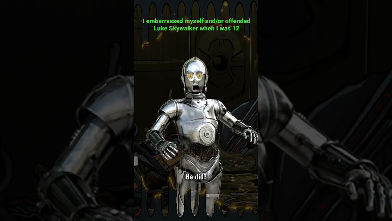 I think #lukeskywalker might hate me #starwars