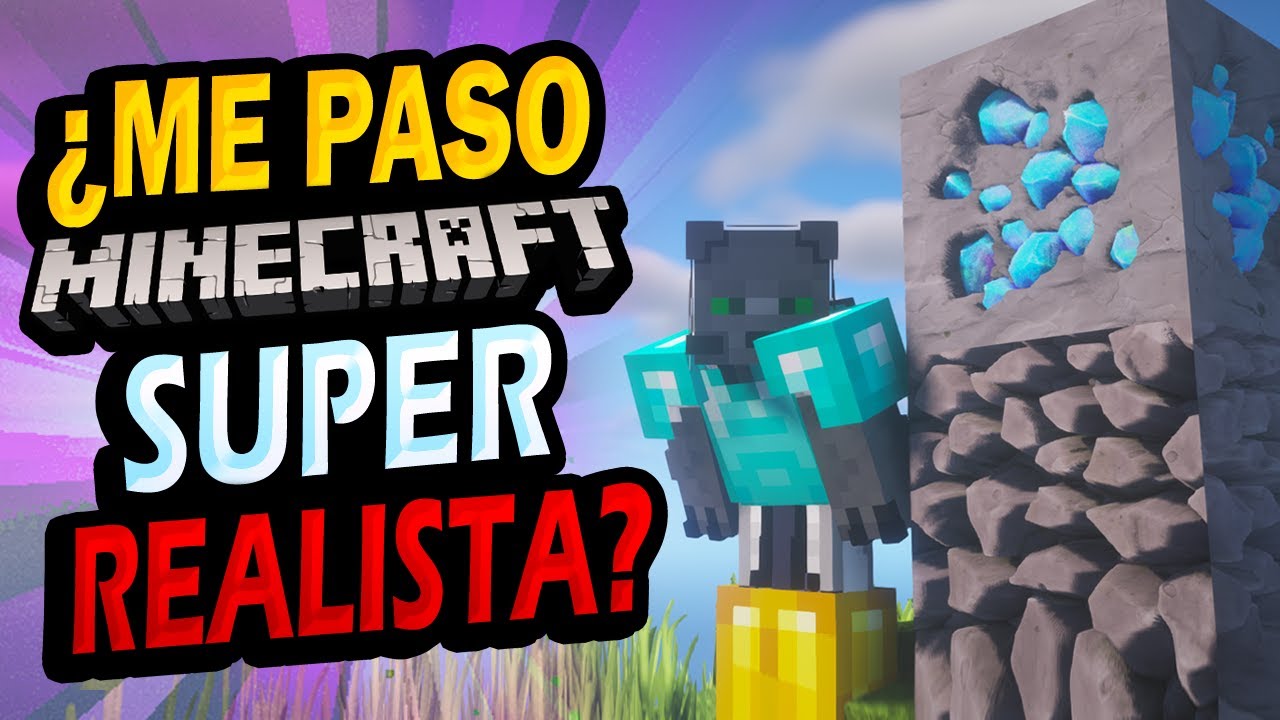 Minecraft a 8K y con físicas ultrarrealistas hará que te explote la cabeza  cuando lo veas en este vídeo