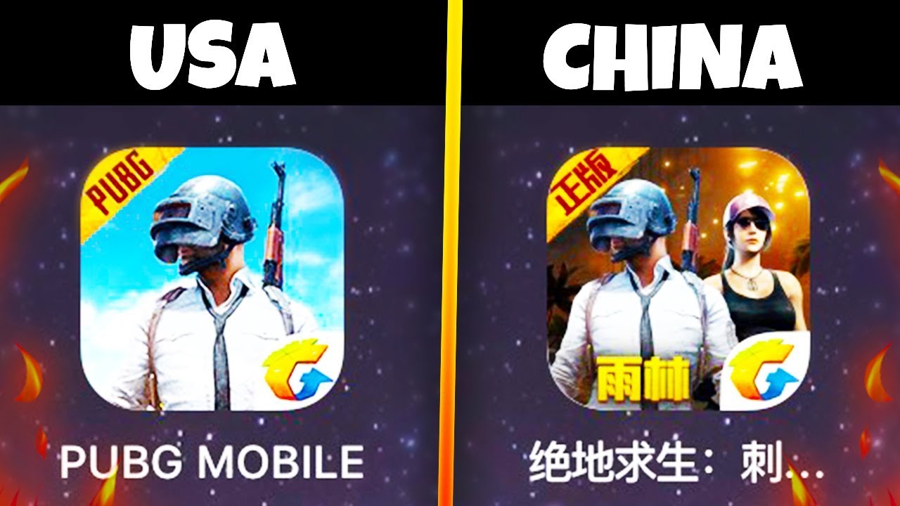 i played the chinese version of PUBG Mobile... - 