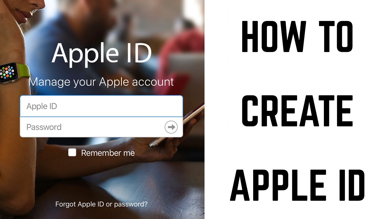 How To Create Apple ID YouTube