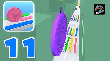 Layers Roll All Levels - Gameplay (Android, iOS) | Level 51 - 55