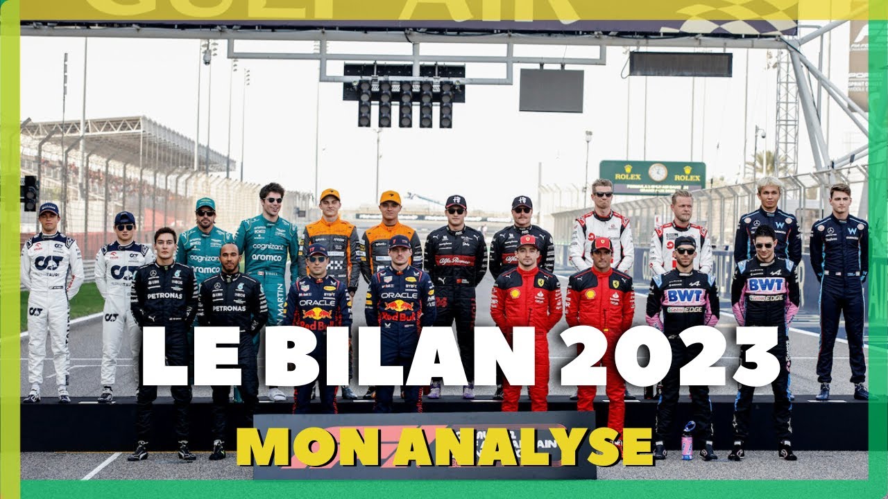 BILAN DE LA SAISON F1 2023 : ANALYSE DES PERFORMANCES DES ECURIES - YouTube