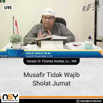 Musafir Tidak Wajib Sholat Jumat