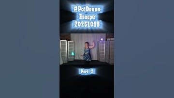 Pt2 Poi Dance Escape 20251018 #poi #PoiSpinning #PoiDance #FlowArts #PoiTutorial #poiflowartist